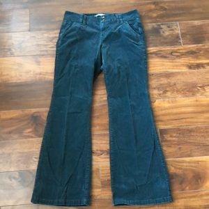 Old Navy Mid Rise Flare Corduroy Trouser Pants